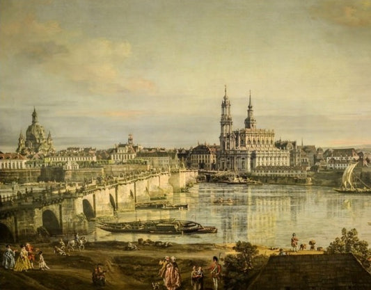 Città vecchia di Dresda - Bernardo Bellotto