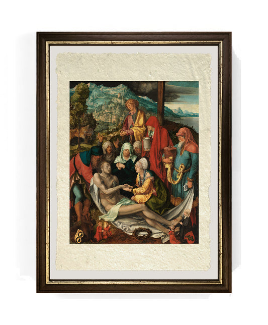 Compianto Glimm - Albrecht Dürer su pregiata carta Amalfi