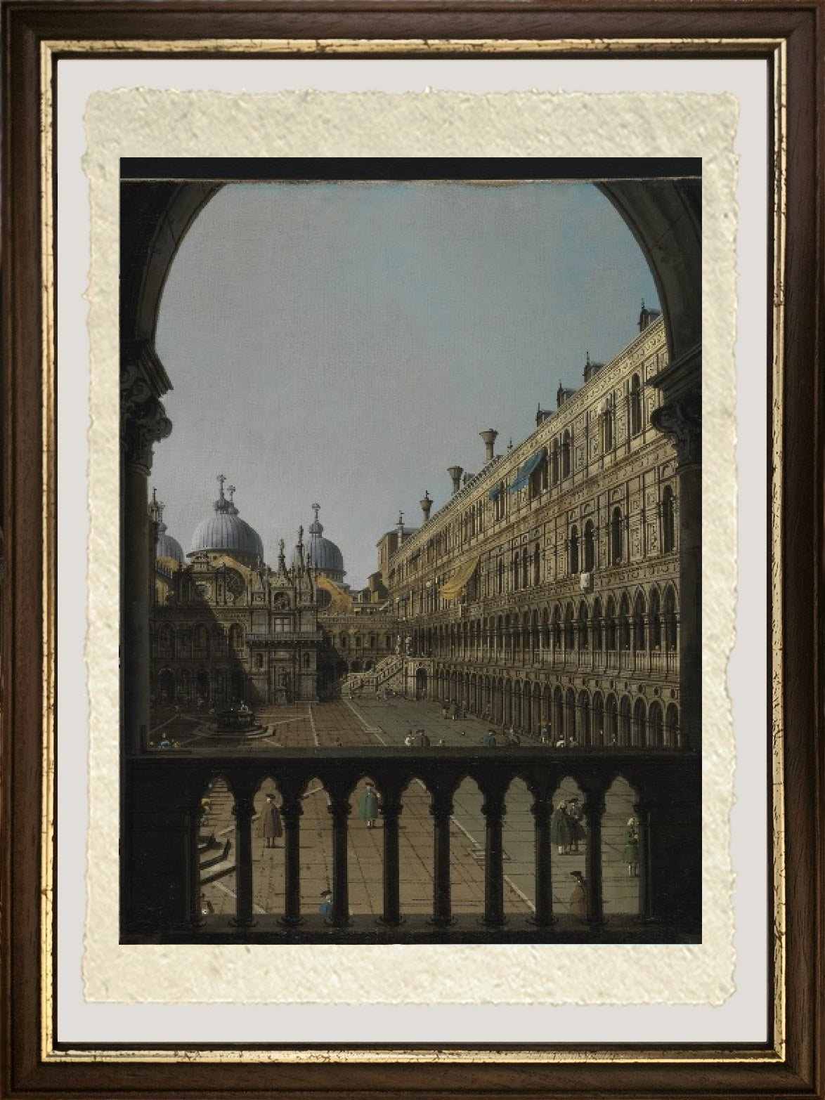 Corte interna del Palazzo Ducale, Venezia, 1756 - Giovanni Antonio Canal detto Canaletto