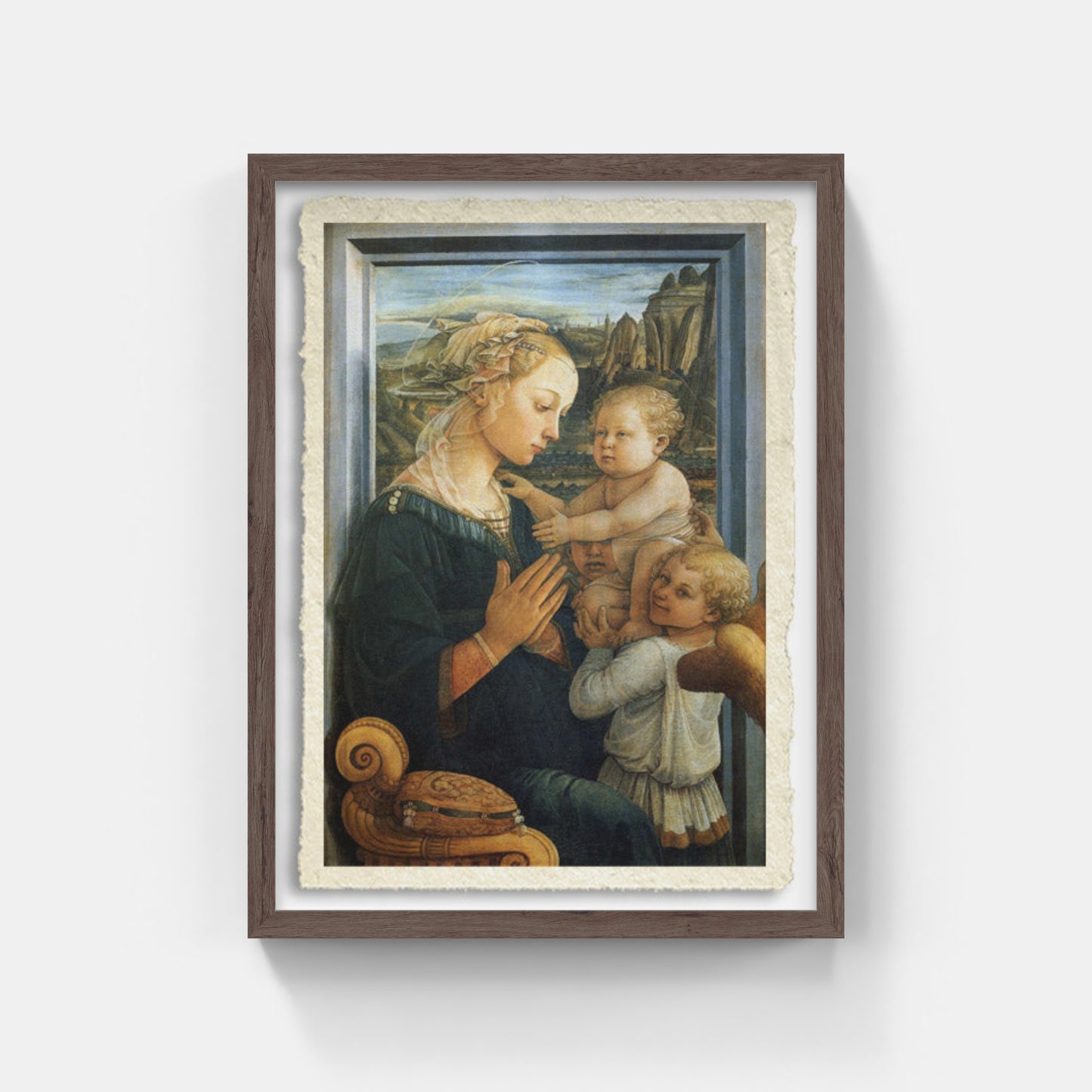 Madonna col Bambino e angeli, detta La Lippina, di Filippo Lippi