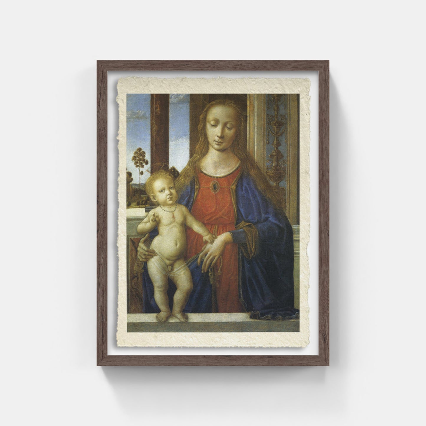 Madonna and Child by Pietro Vannucci, known as Perugino, (1470-73)