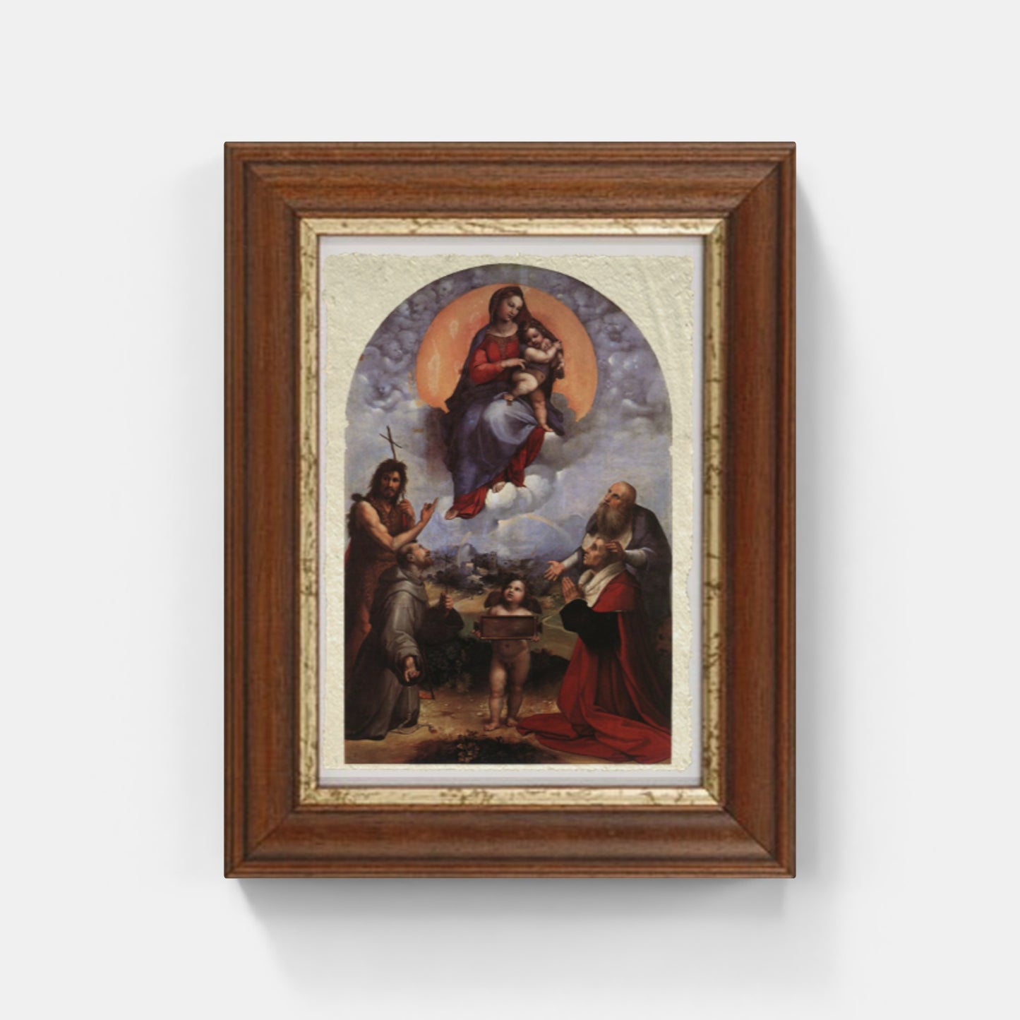 Madonna of Foligno by Raphael (1511-1512)