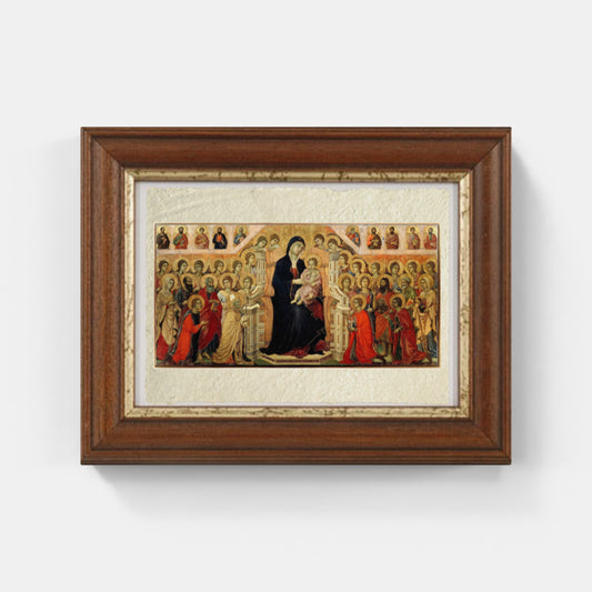 Majesty of the Cathedral of Siena by Duccio di Buoninsegna (1308-1311)