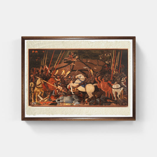 The Battle of San Romano by Paolo Uccello (ca. 1438)