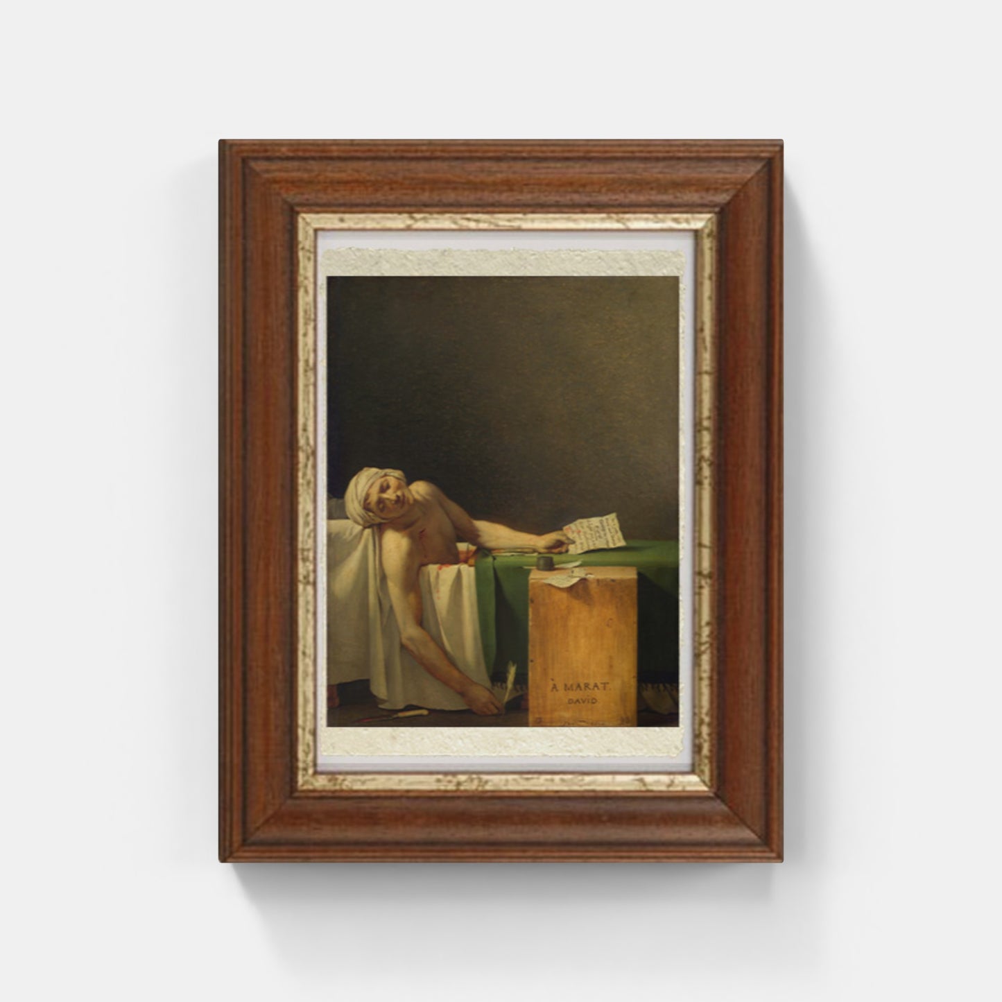 La morte di Marat di Jacques-Louis David (1793)