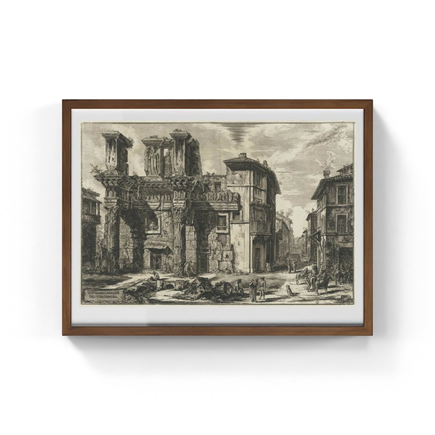 Ruins of the Temple of Minerva (1770) 