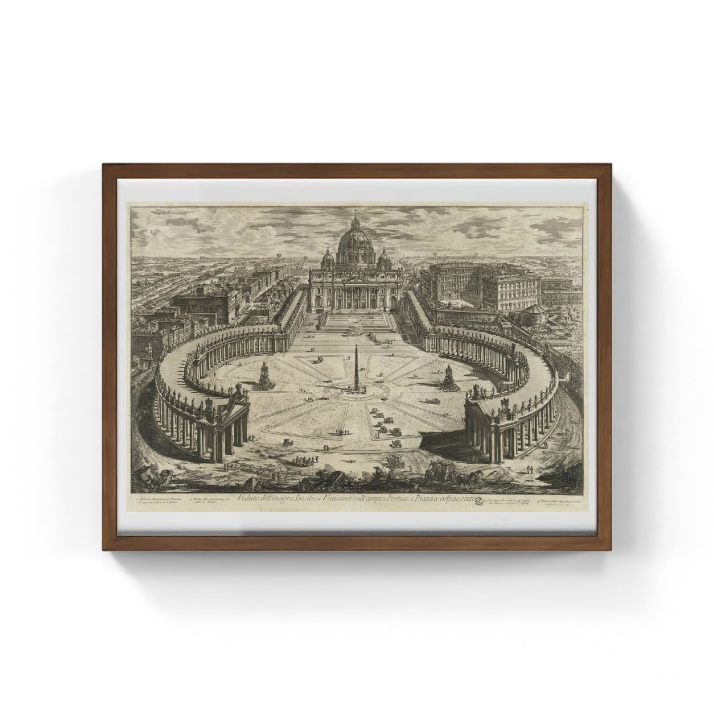 View of St. Peter's Square (1775) 