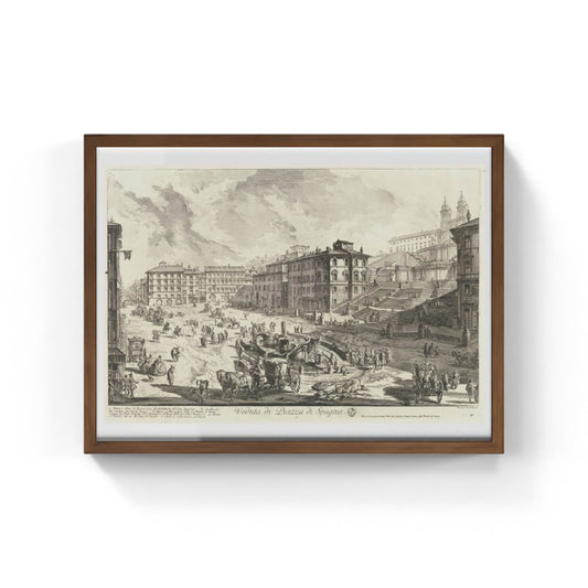 View of the Spanish Steps (1750-51) 