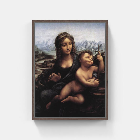 La Madonna dei Fusi di Leonardo da Vinci