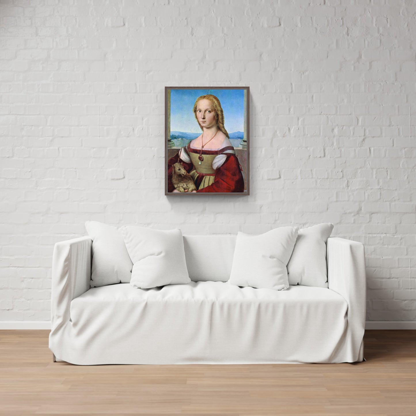 La dama col liocorno di Raffaello Sanzio