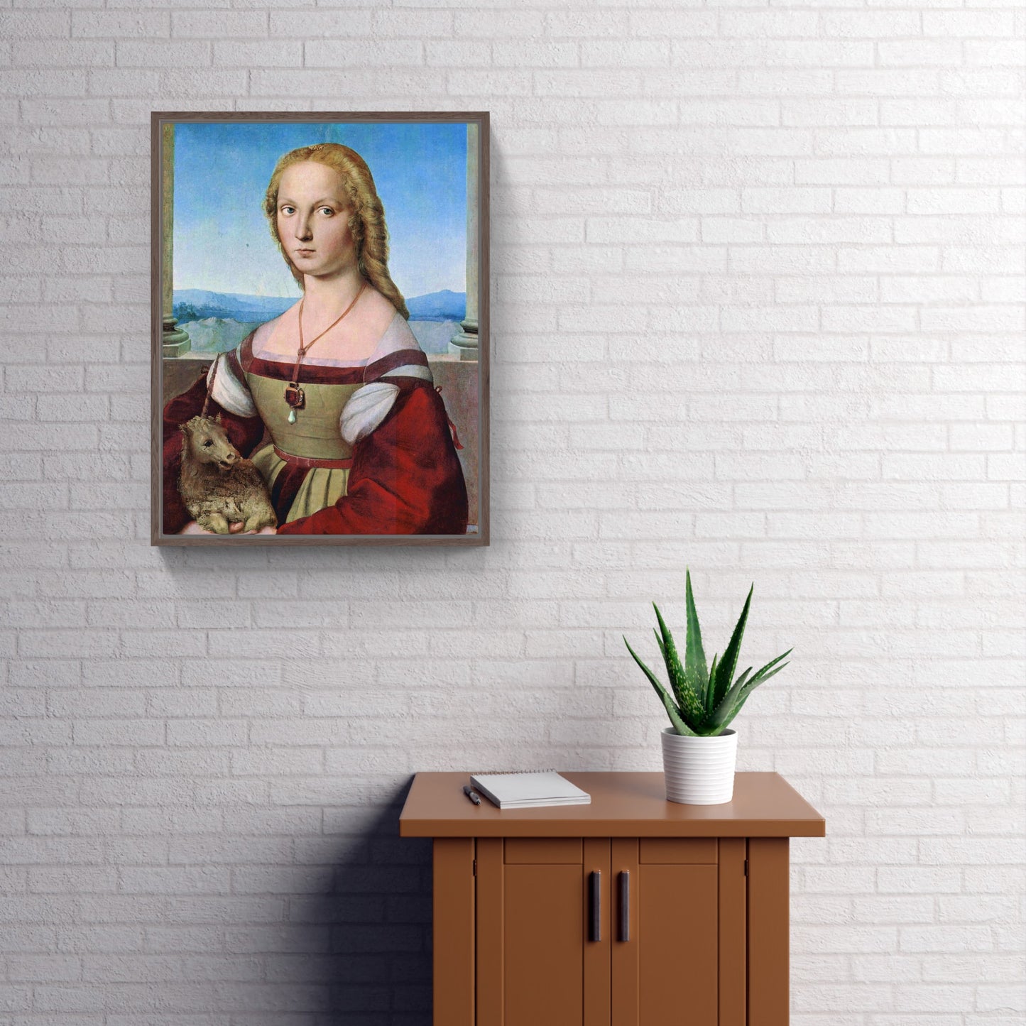 La dama col liocorno di Raffaello Sanzio