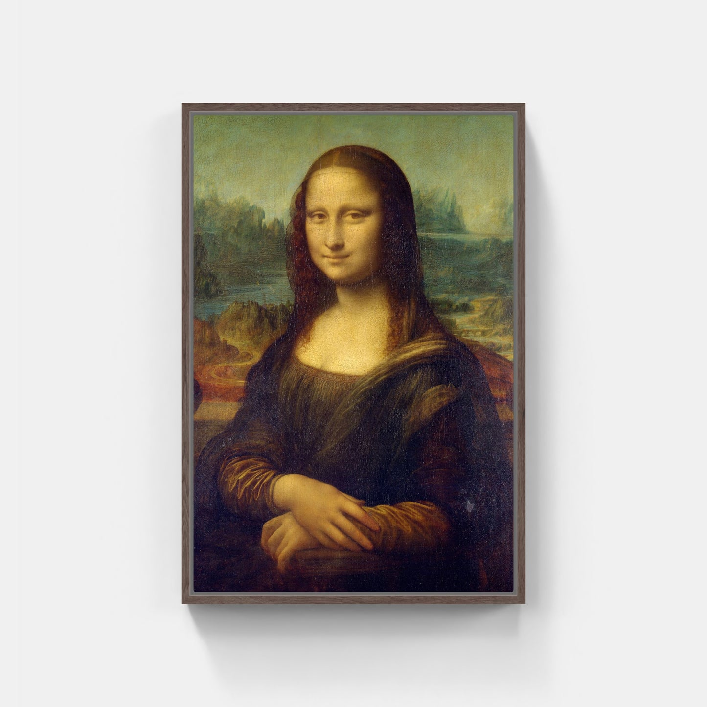 Mona Lisa - La Gioconda - Riproduzione su carta Amalfi