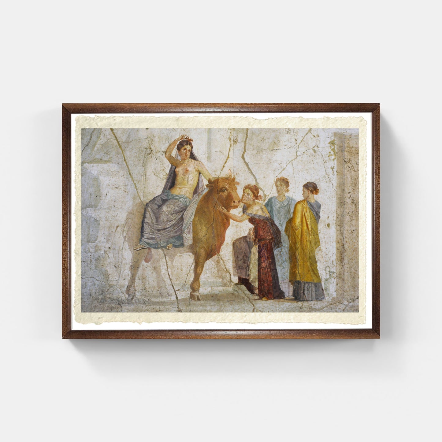 Pompeii. Fresco Europa on the Bull