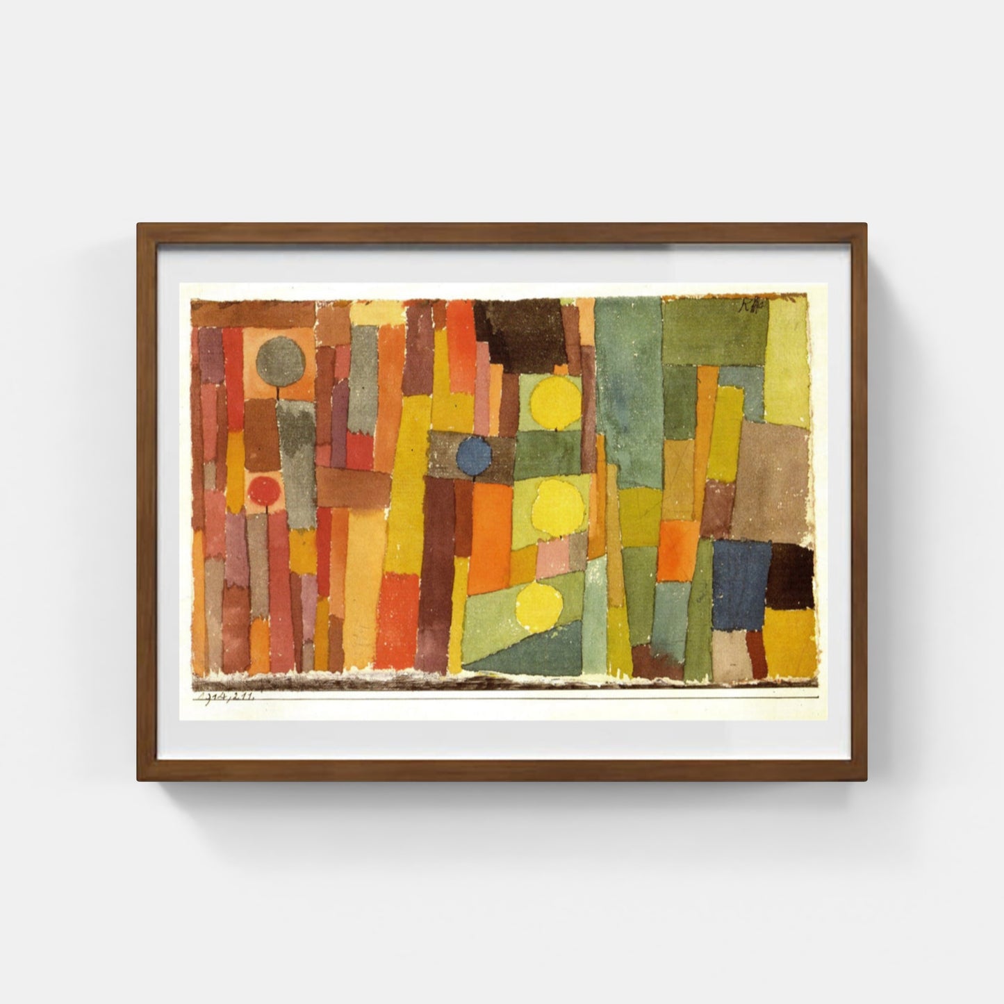 In stile di Kairouan, moderato - Paul Klee