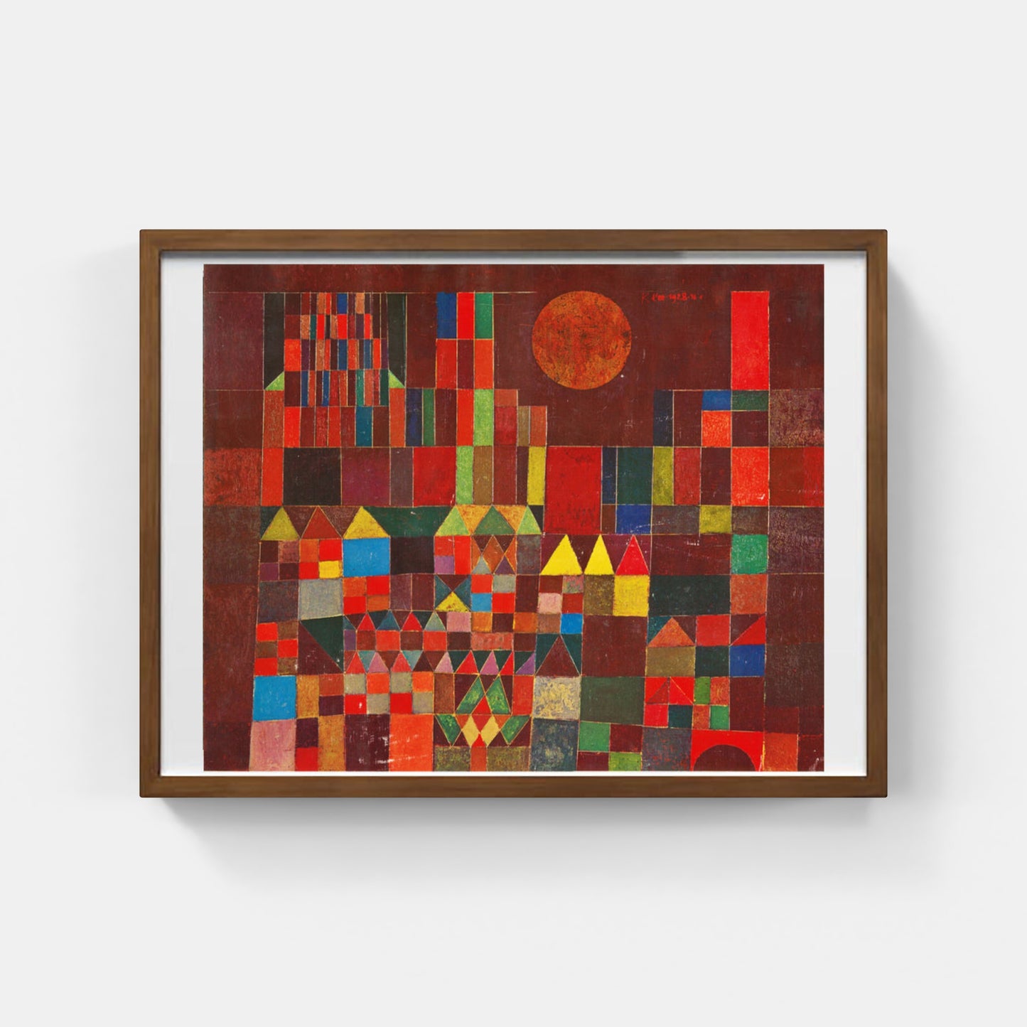 Castello e sole - Paul Klee