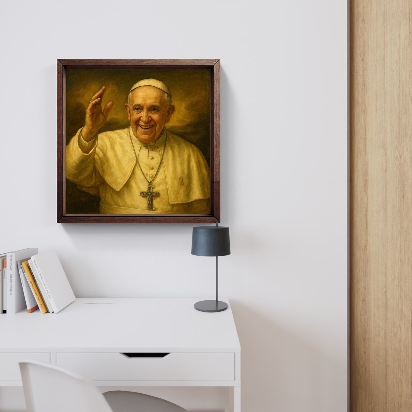 Papa Francesco saluta i fedeli