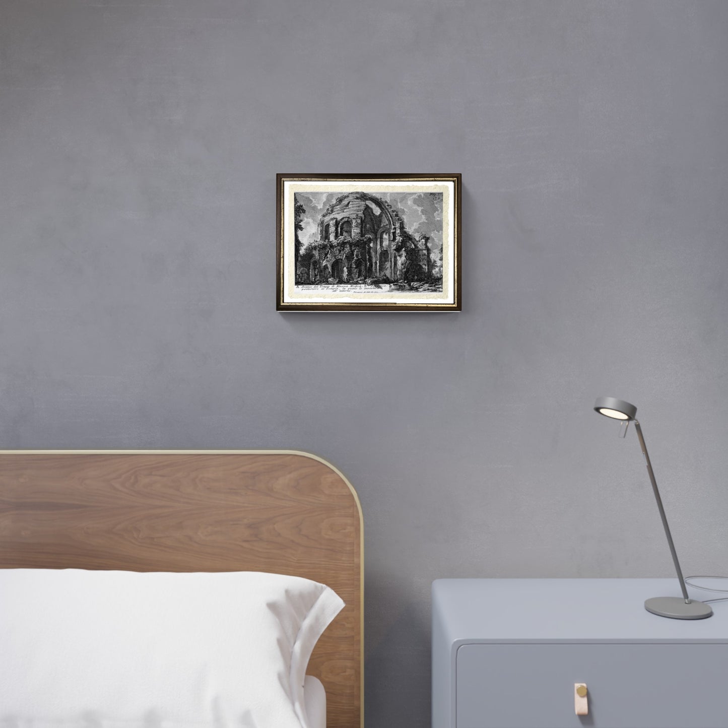 Tempio di Minerva, riproduzione di Giovanni Battista Piranesi