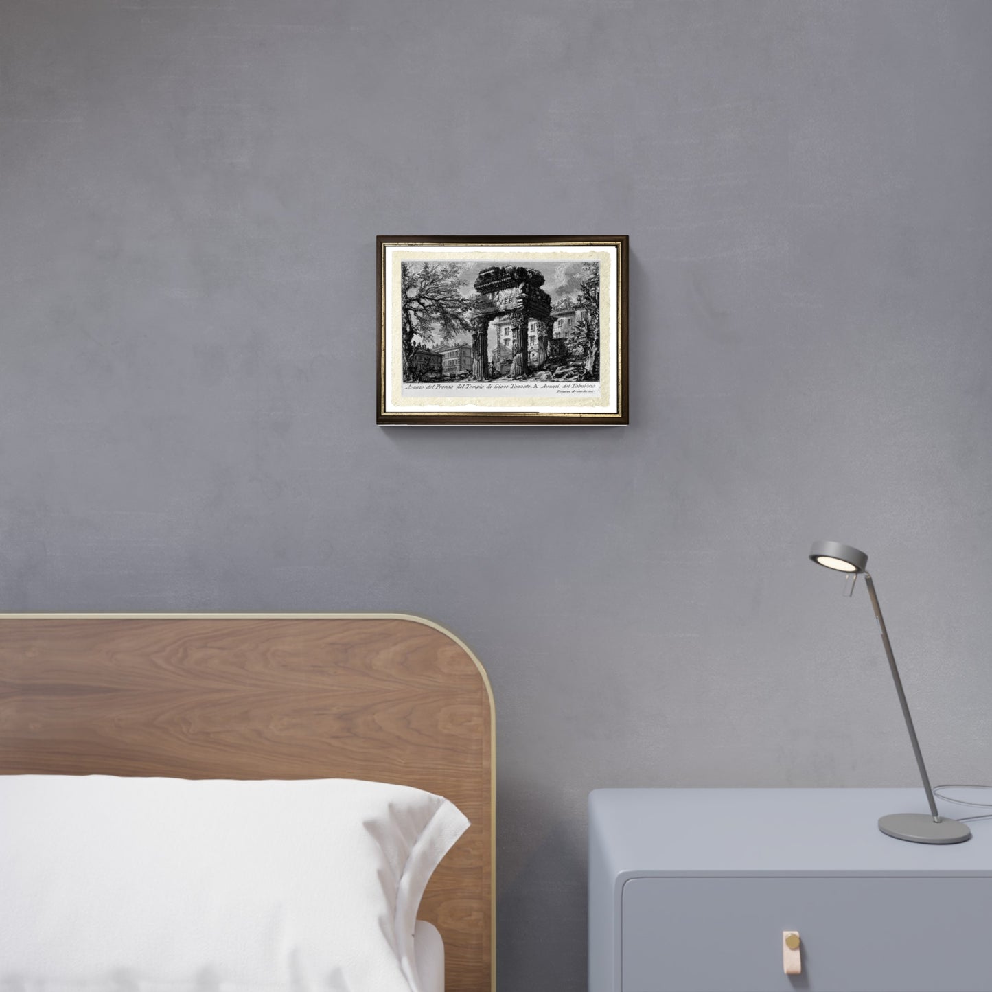 Tempio di Giove Tonante, riproduzione di Giovanni Battista Piranesi