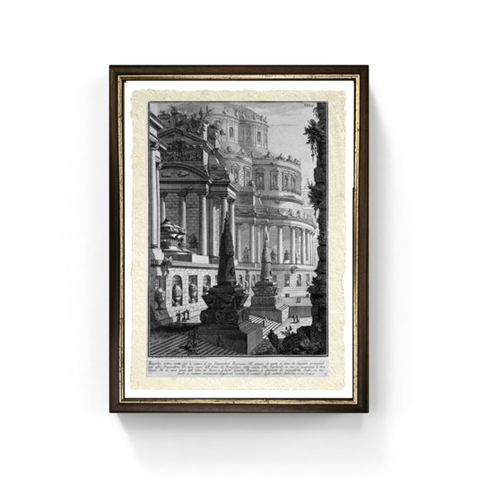 Mausoleo antico, riproduzione di Giovanni Battista Piranesi