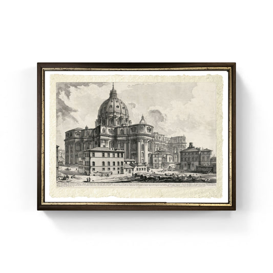 Basilica di San Pietro, riproduzione di Giovanni Battista Piranesi