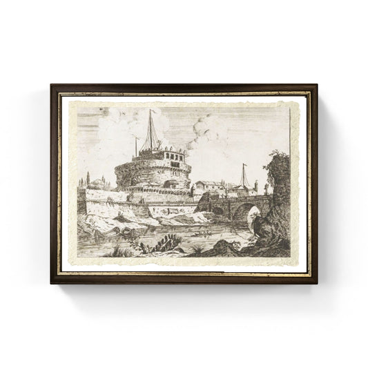 Castel S.Angelo, riproduzione di Giovanni Battista Piranesi