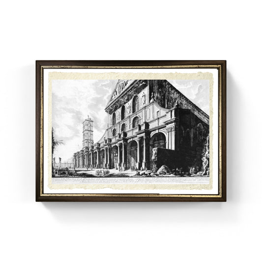 Basilica S.Paolo, riproduzione di Giovanni Battista Piranesi