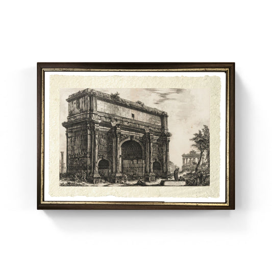 Arco di Settimio Severo, riproduzione di Giovanni Battista Piranesi