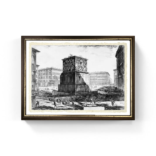 Piedistallo dell'Apoteosi di Antonino Pio e di Faustina, riproduzione di Giovanni Battista Piranesi