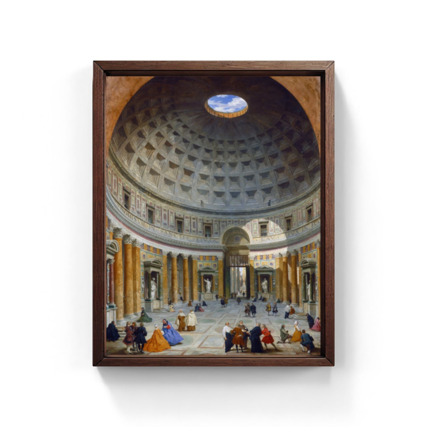 Interno del Pantheon Roma, Giovanni Paolo Pannini