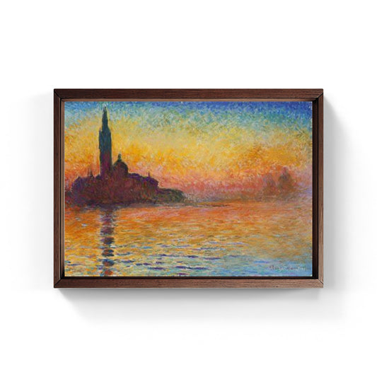 San Giorgio Maggiore al Crepuscolo, quadro di Claude Monet