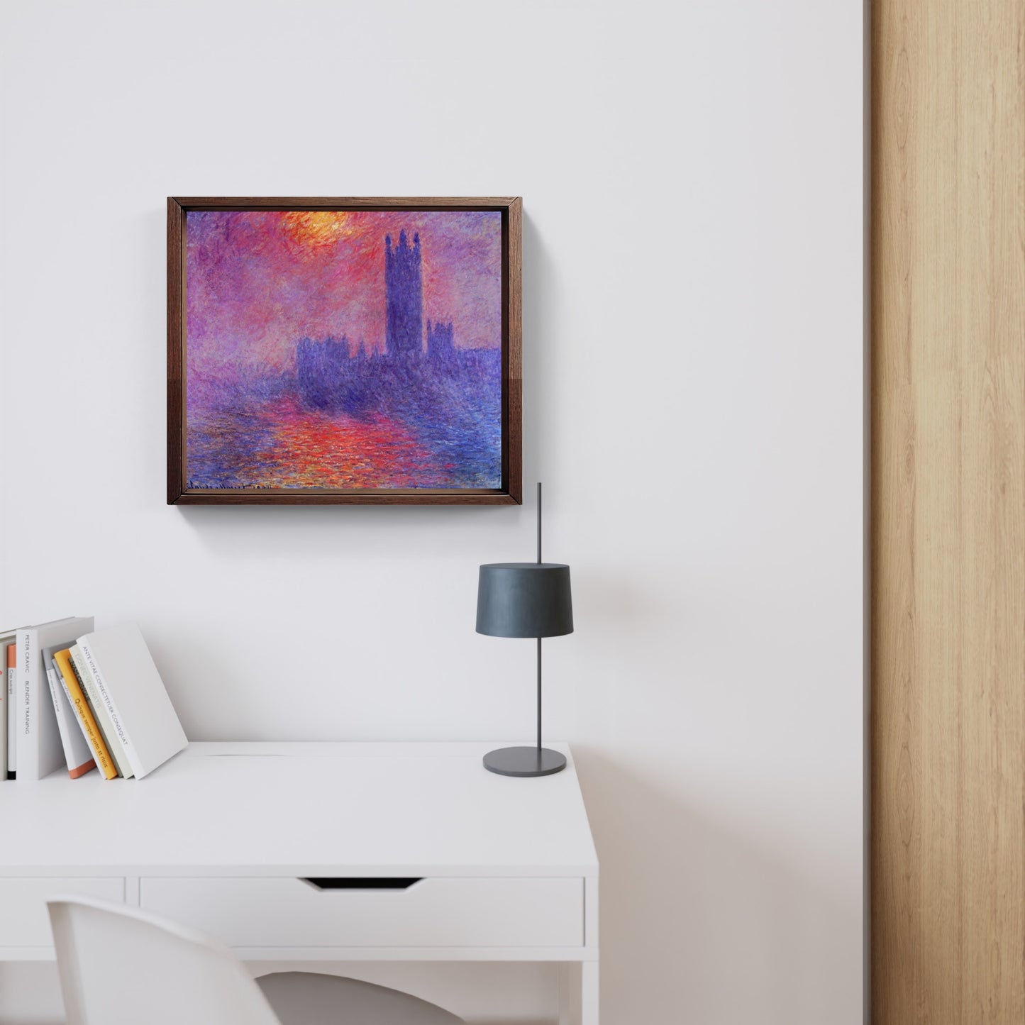 Il parlamento di Londra, quadro di Claude Monet