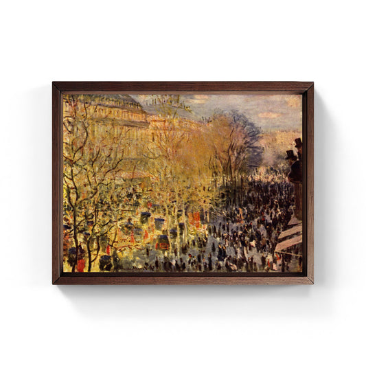 Boulevard des Capucines, quadro di Claude Monet