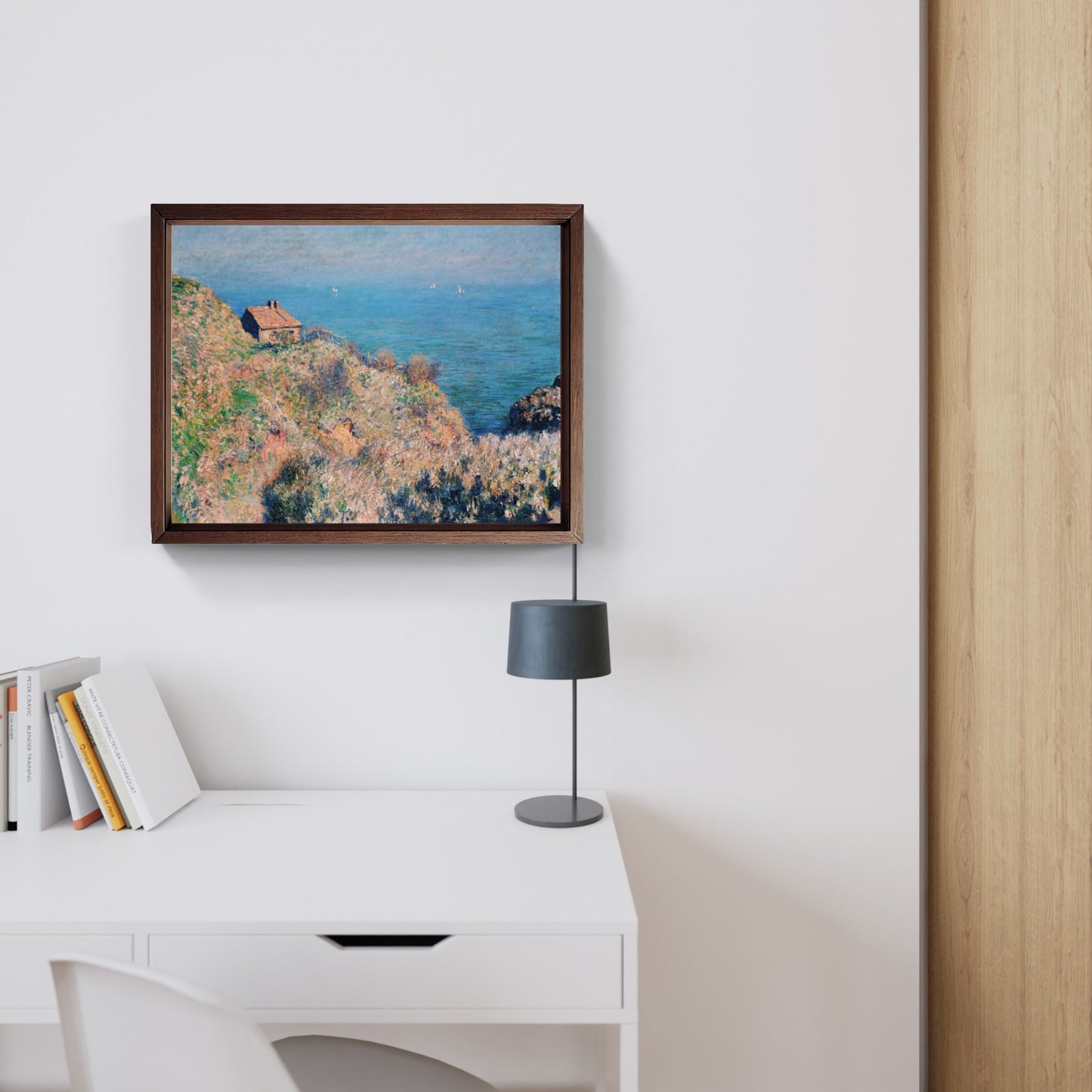 La dogana di Varengeville, quadro di Claude Monet