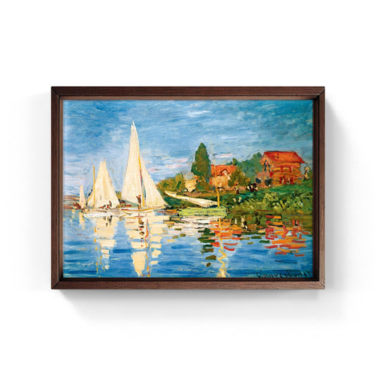 Regate ad Argenteuil, quadro di Claude Monet