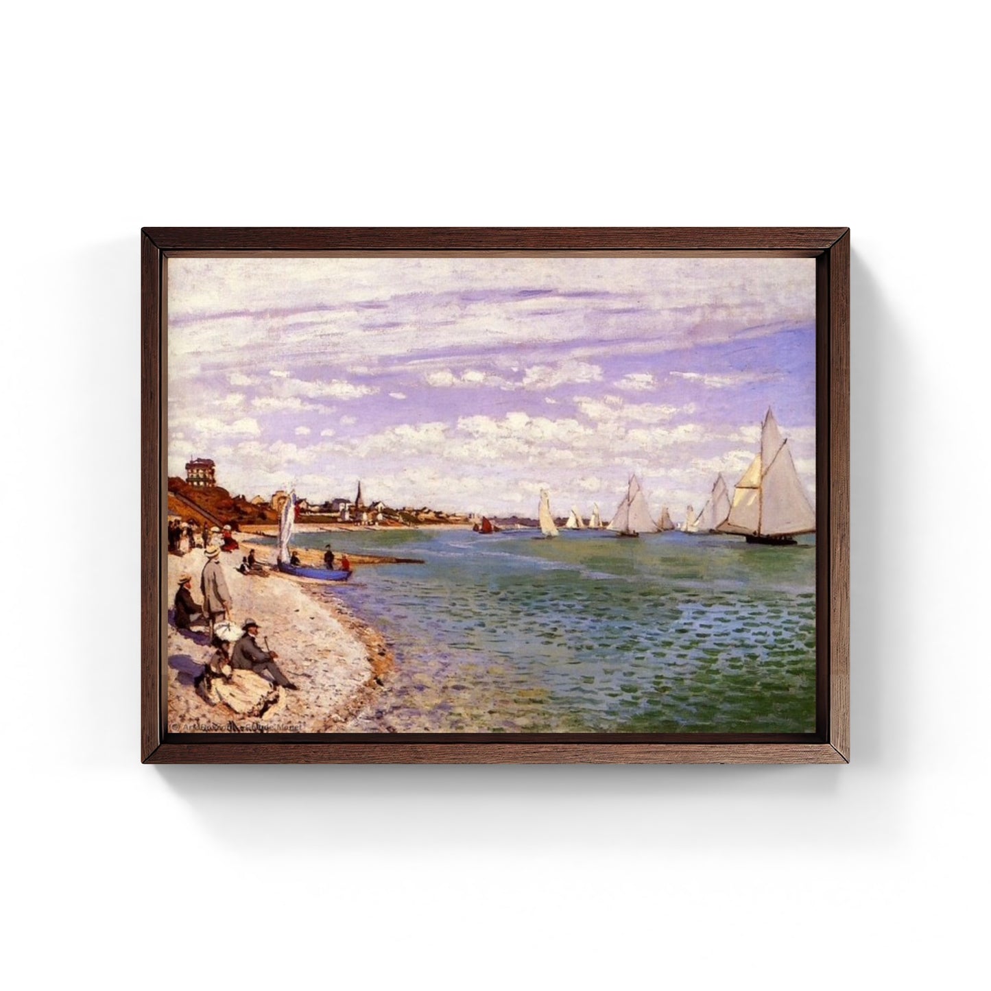 Regate a Saint Adresse, quadro di Claude Monet