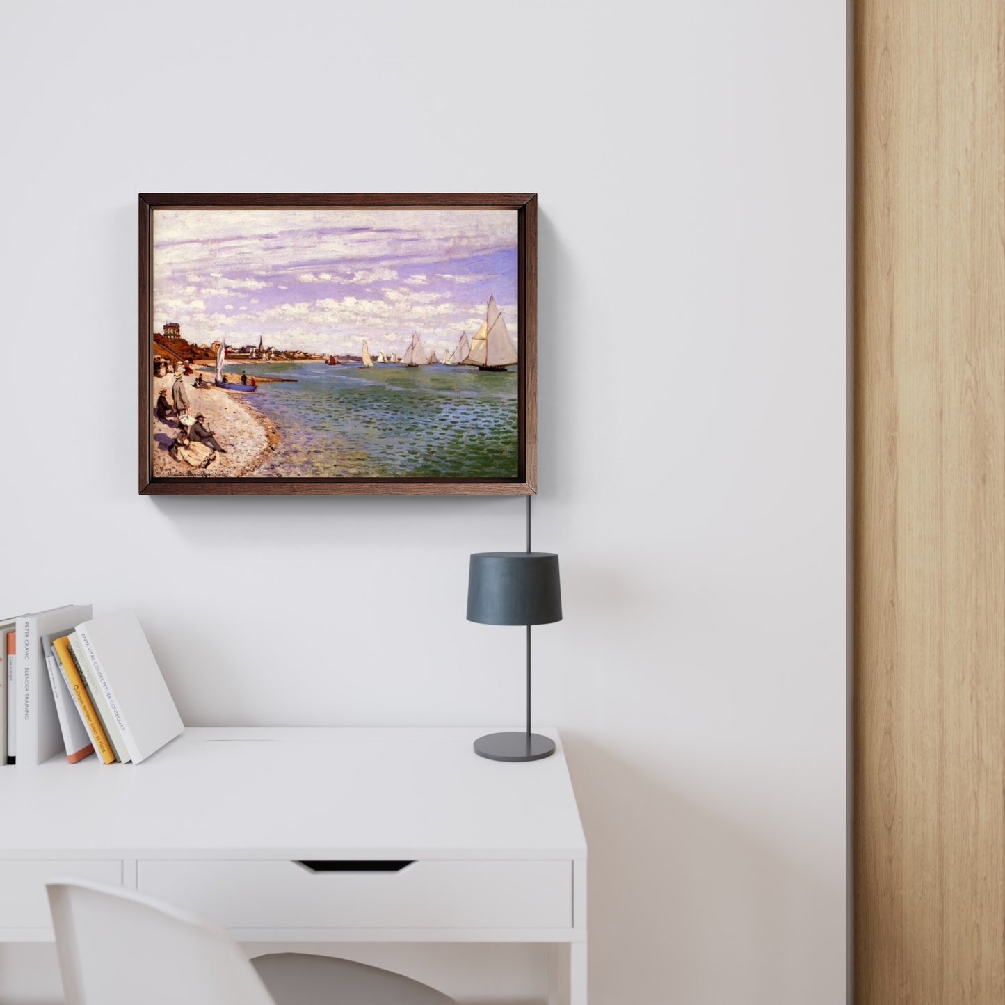 Regate a Saint Adresse, quadro di Claude Monet