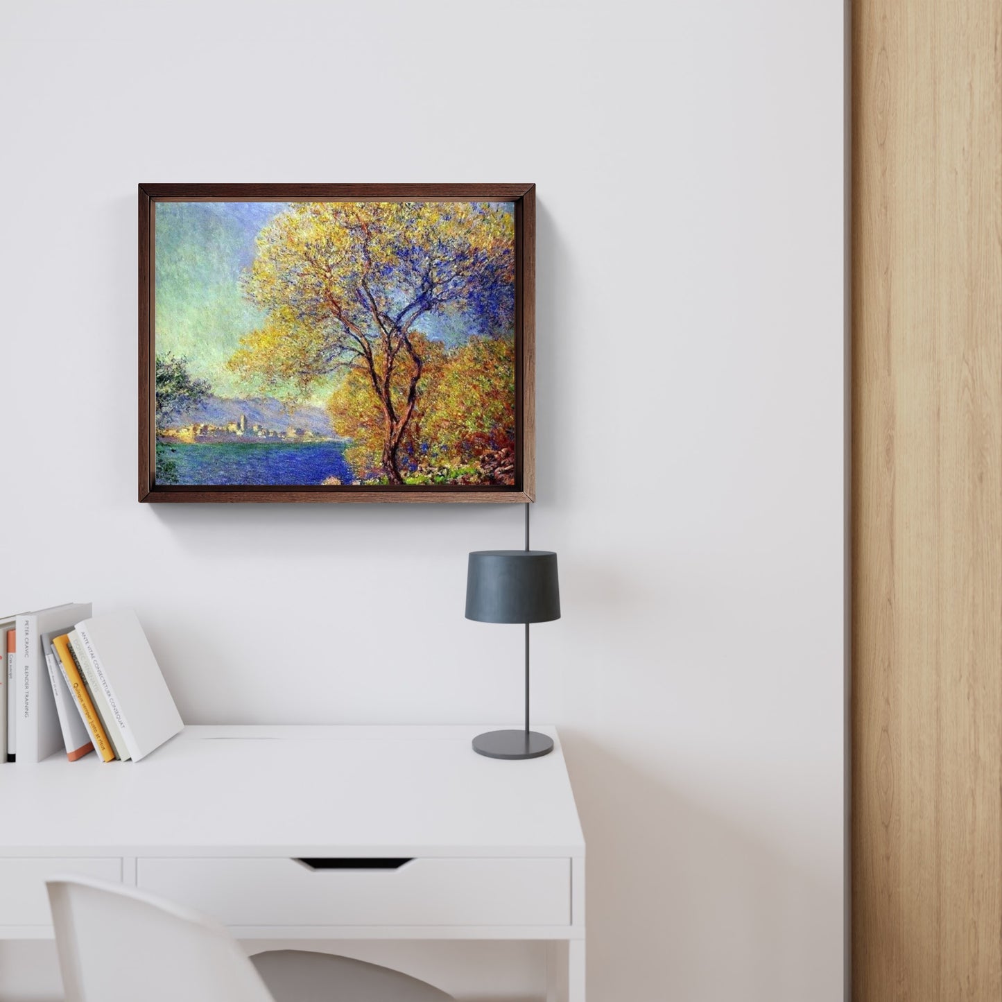 Antibes, mattino, quadro di Claude Monet