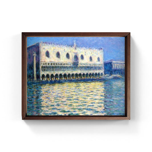 Venezia, palazzo ducale, quadro di Claude Monet
