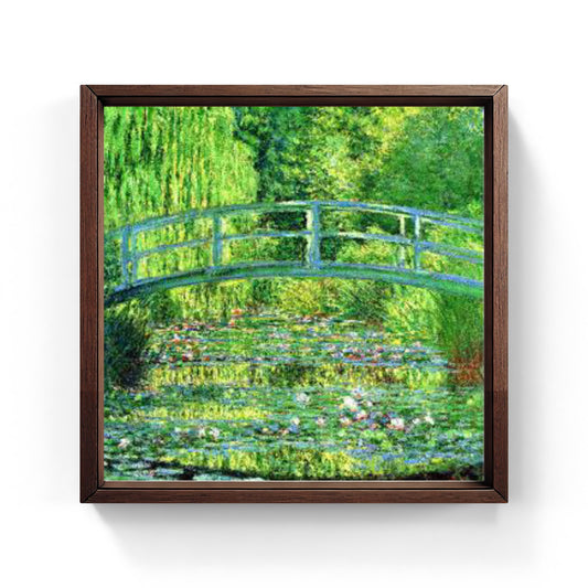 Stagno delle ninfee, armonia verde, quadro di Claude Monet