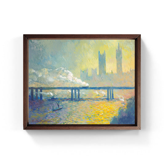 Il ponte di Charing Cross, quadro di Claude Monet