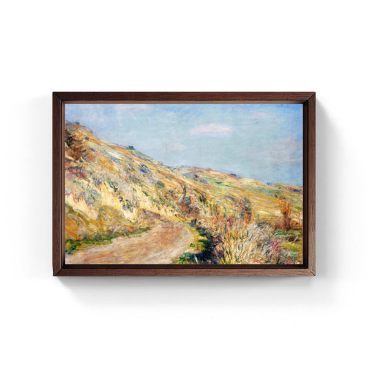 The road to Giverny, painting by Claude Monet