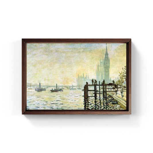 Il Tamigi sotto Westminster, quadro di Claude Monet