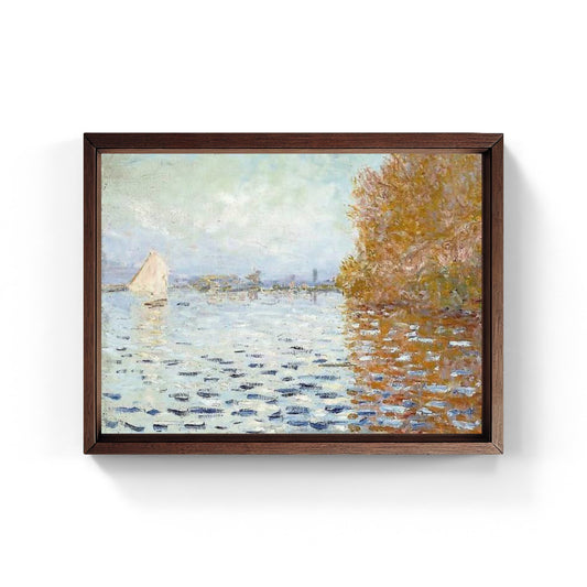 Il bacino di Argenteuil, quadro di Claude Monet
