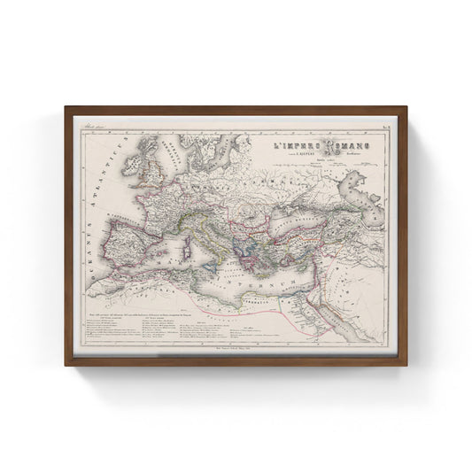 Roman Empire maximum expansion of Vallardi and Kiepert 