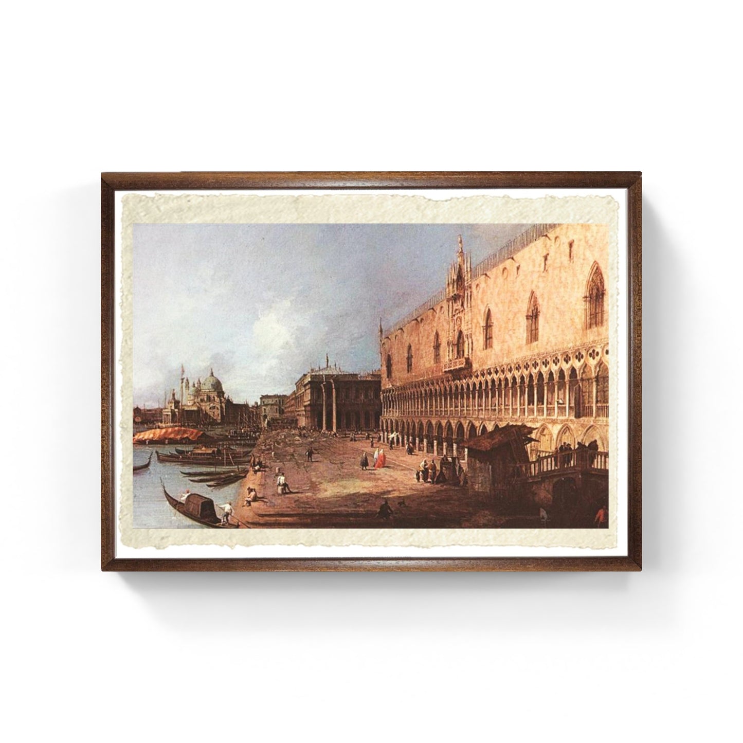 Veduta prospettica del Palazzo Ducale di Venezia - Canaletto
