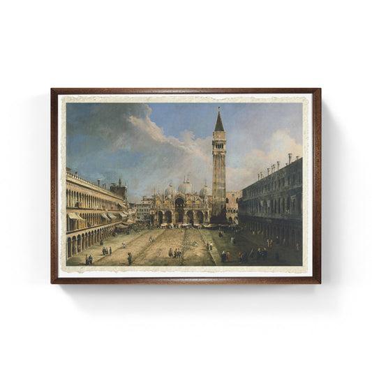 St. Mark's Square towards the Basilica - Canaletto