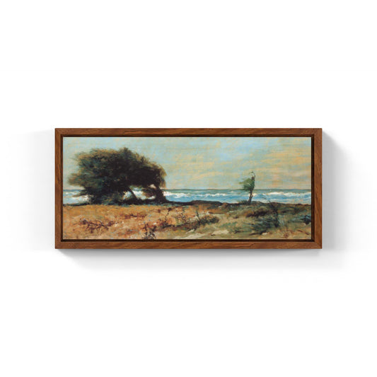 View of Vetheuil, painting by Claude Monet