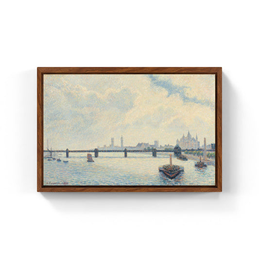 Il ponte di Charing Cross, Londra di Camille Pissarro