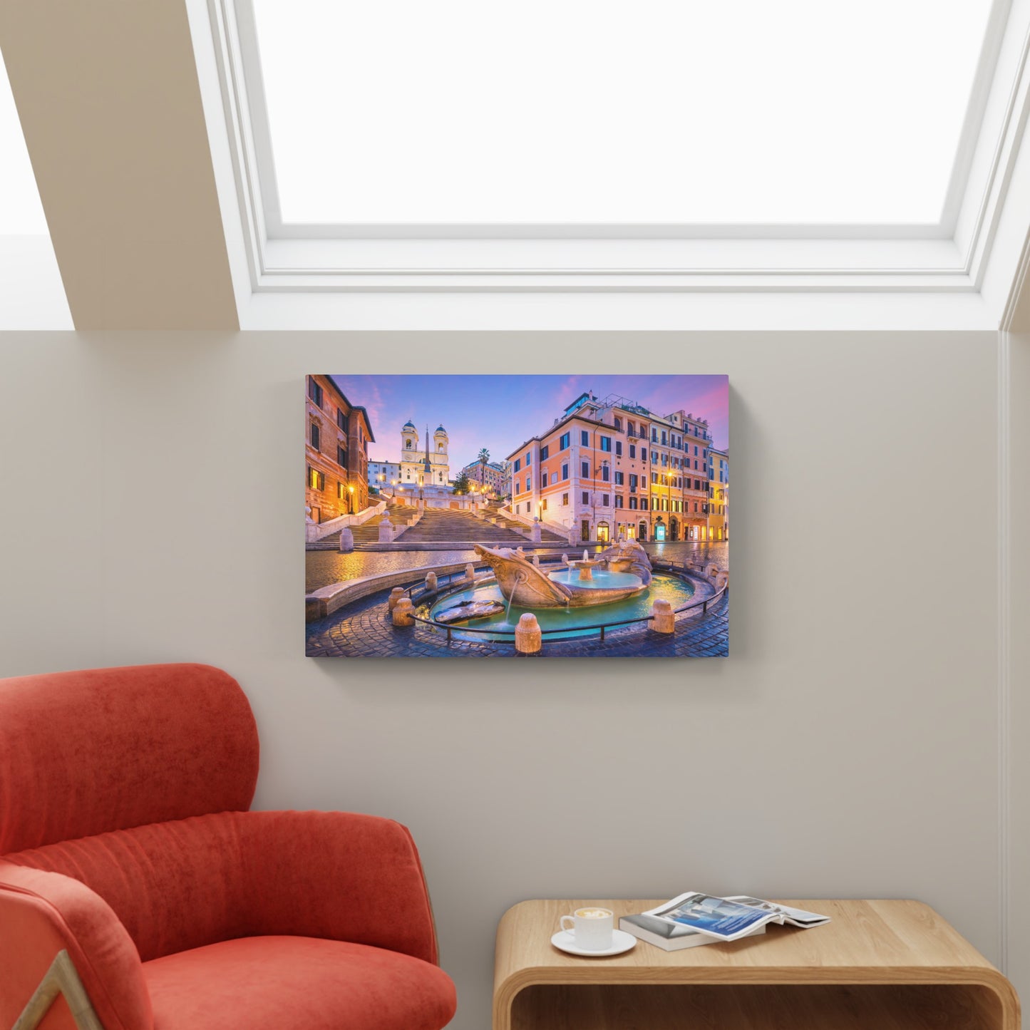 Piazza di Spagna at dawn, Rome