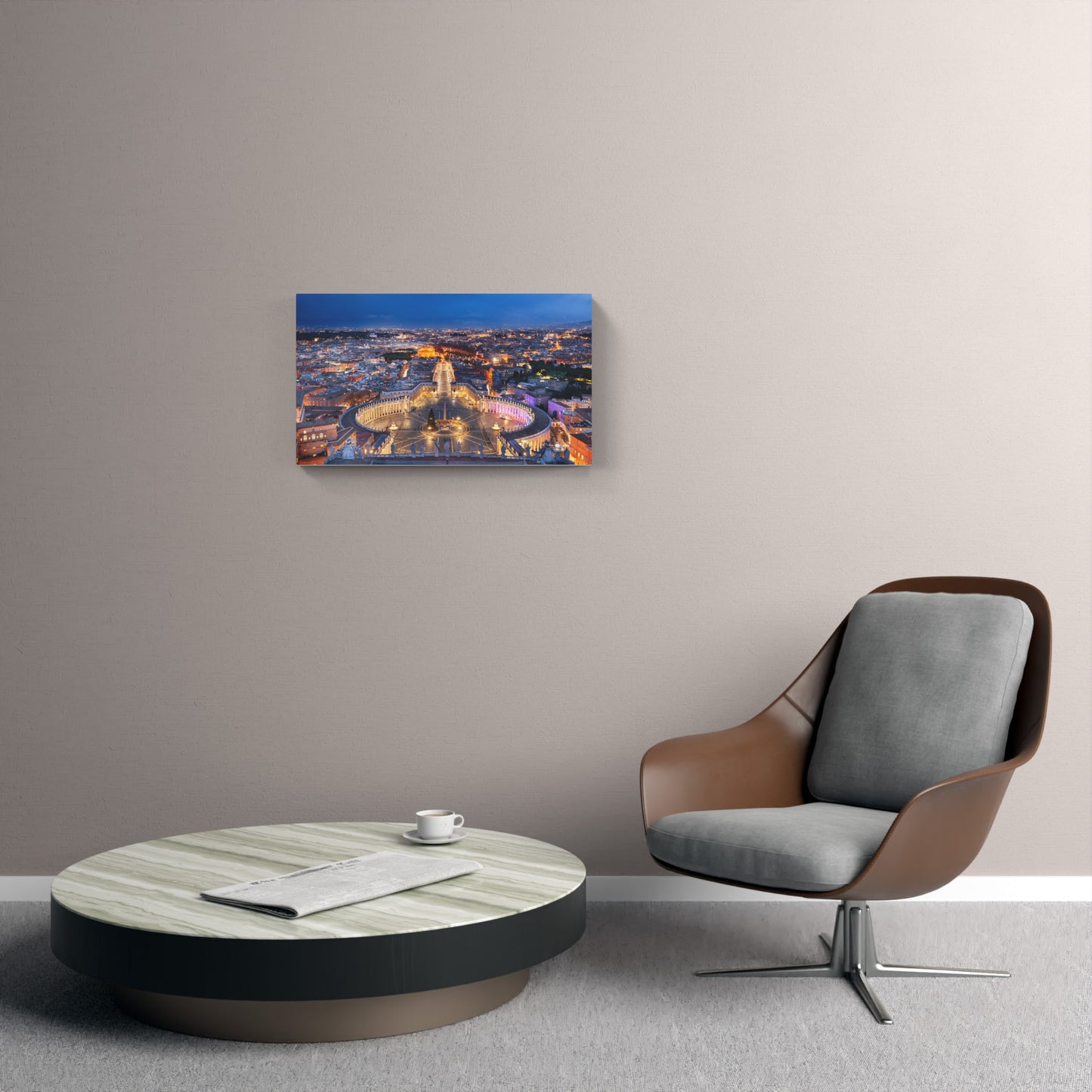 View of St. Peter's from the Vatican, Rome